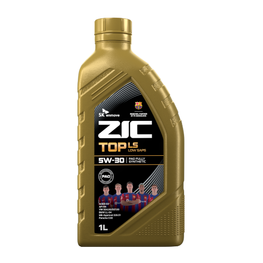 ZIC TOP LS 5W-30 синтетическое моторное масло 1л