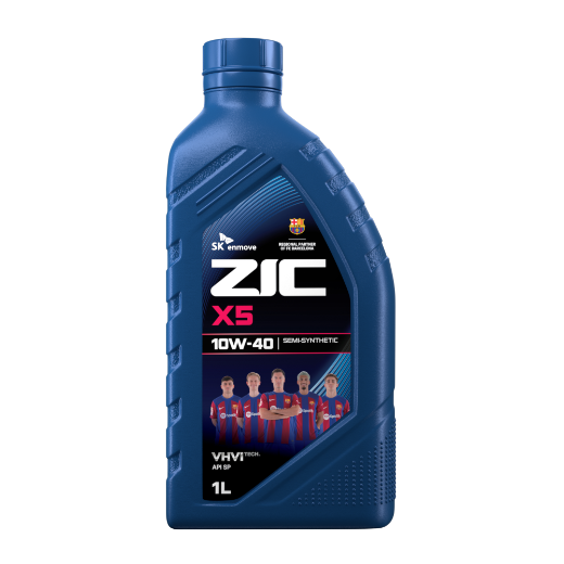 ZIC X5 10W-40 полусинтетическое моторное масло 1л