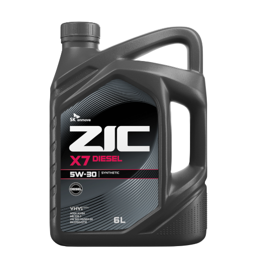 ZIC X7 Diesel 5W-30 синтетическое моторное масло 6л