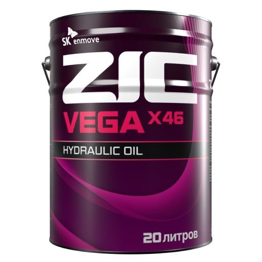ZIC Vega X 46 синтетическое гидравлическое масло 20л