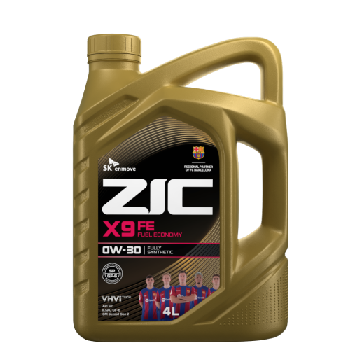ZIC X9 FE 0W-30 синтетическое моторное масло 4л