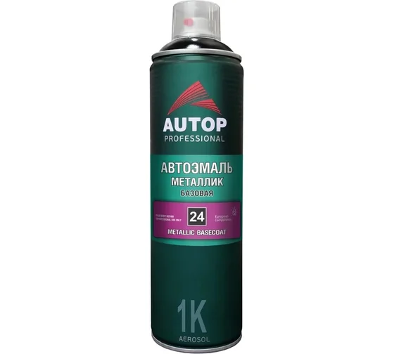 AUTOP 360 Сочи - Автоэмаль металлик базовая №24, аэрозоль 650мл  PROFESSIONAL