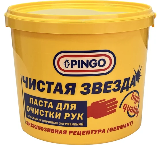 Паста для очистки рук "Чистая звезда" Pingo //5л.