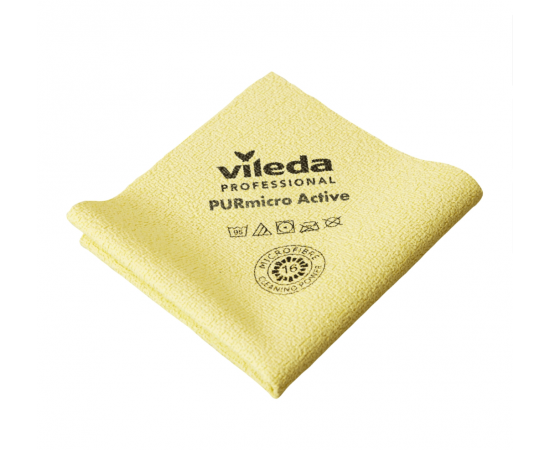 Vileda: Салфетка ПУРмикроАктив 35*38 желтый, шт