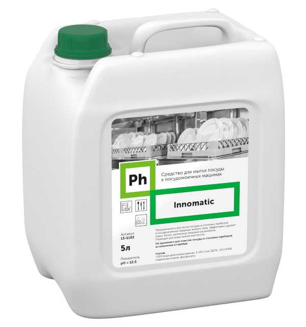 Средство для мытья посуды в ПММ Ph Innomatic канистра 5л *1