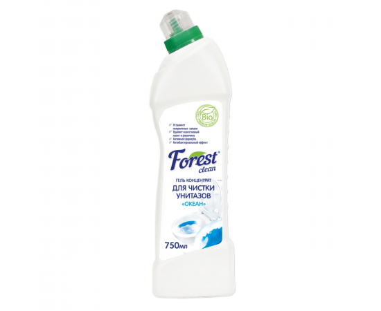 Forest Clean: Гель для чистки унитаза "Океан" 750мл/16шт, шт