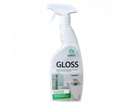 GraSS: GLOSS Очиститель налета и ржавчины 0,6л тригер (8шт.кор), шт