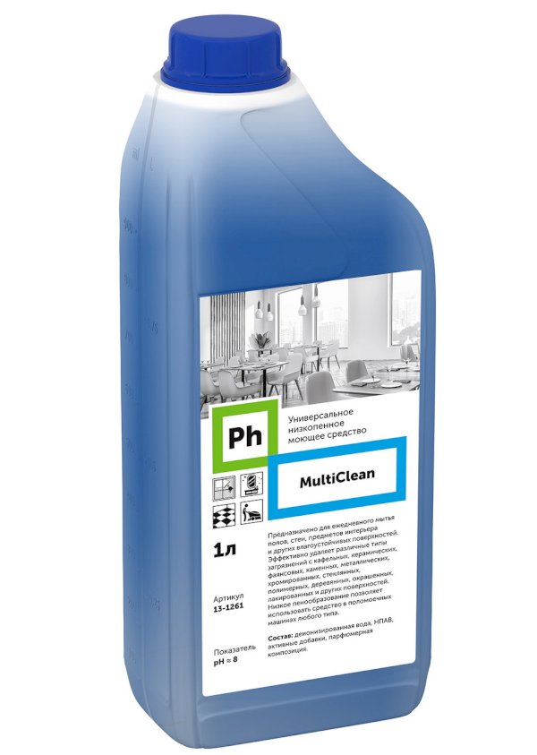 Ph Multiclean Универсальное низкопенное моющее средство 1л *6