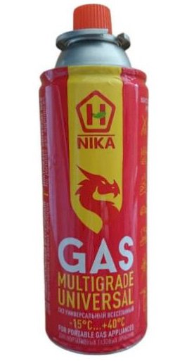 Газ универсальный всесезонный в баллоне NIKA 220 гр*28