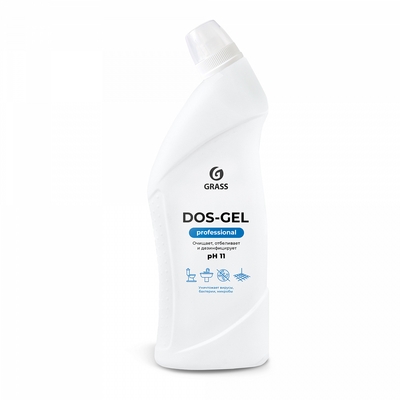 GraSS: DOS-GEL Дезинфицирующий чистящий гель 0,75л, шт