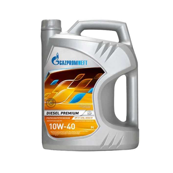 Масло моторное Gazpromneft Diesel Premium 10W40 API CI-4/SL 5л