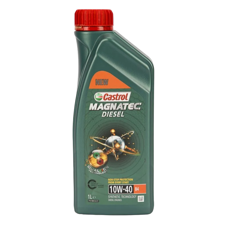 Масло моторное полусинтетическое для дизельных двигателей Castrol Magnatec Diesel 10w40 B4 1л