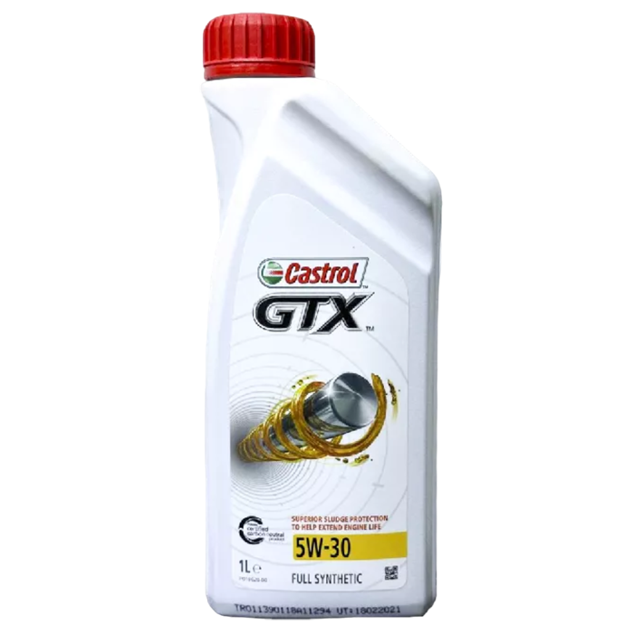 Масло моторное синтетическое Castrol GTX 5W-30 API SN; ILSAC GF-5 (1л)