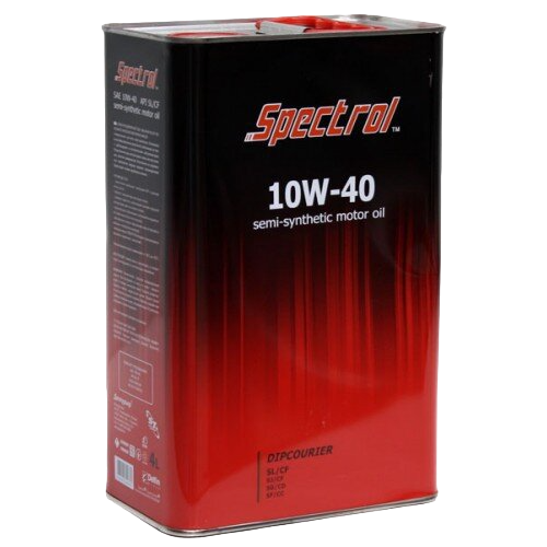 Масло моторное полусинтетическое Спектрол Дипкурьер SAE 10W40 API SJ/CF 4л
