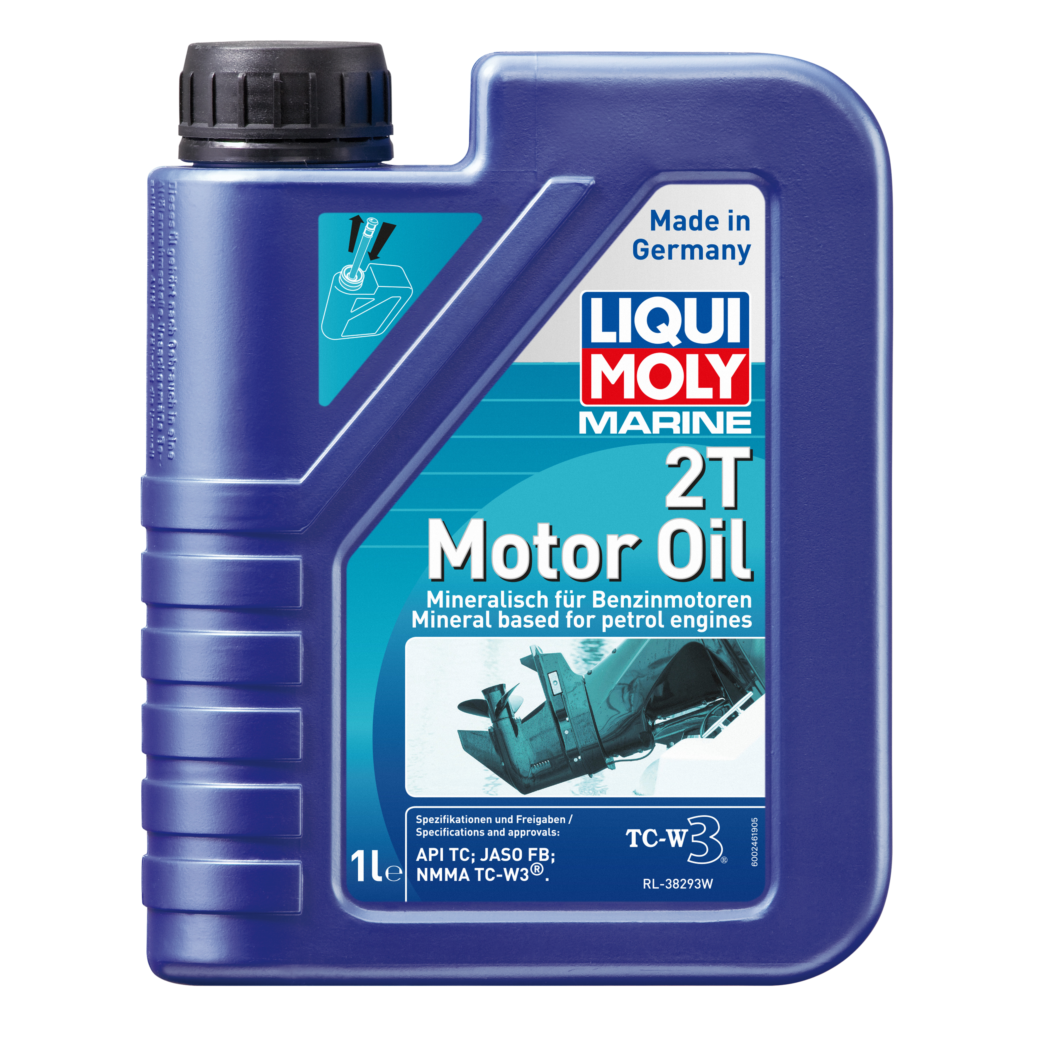 LIQUI MOLY Marine 2T Motor Oil 1л 25019 — Моторное масло