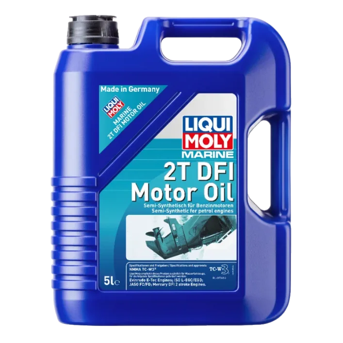 Масло моторное полусинтетическое LIQUI MOLY Marine 2T Motor Oil для водной техники 5л