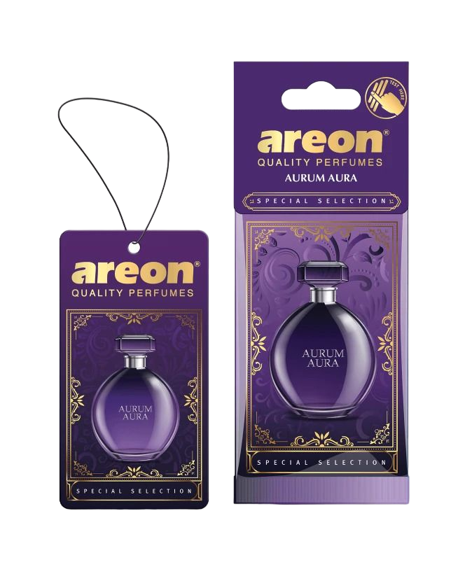 Ароматизатор для автомобиля AREON "SPECIAL SELECTION" Aurum Aura (аура осени) SS02