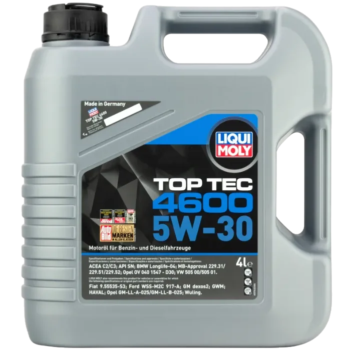 Масло моторное синтетическое LM Top Tec 4600 5W30 HC SN C2/C3 4л
