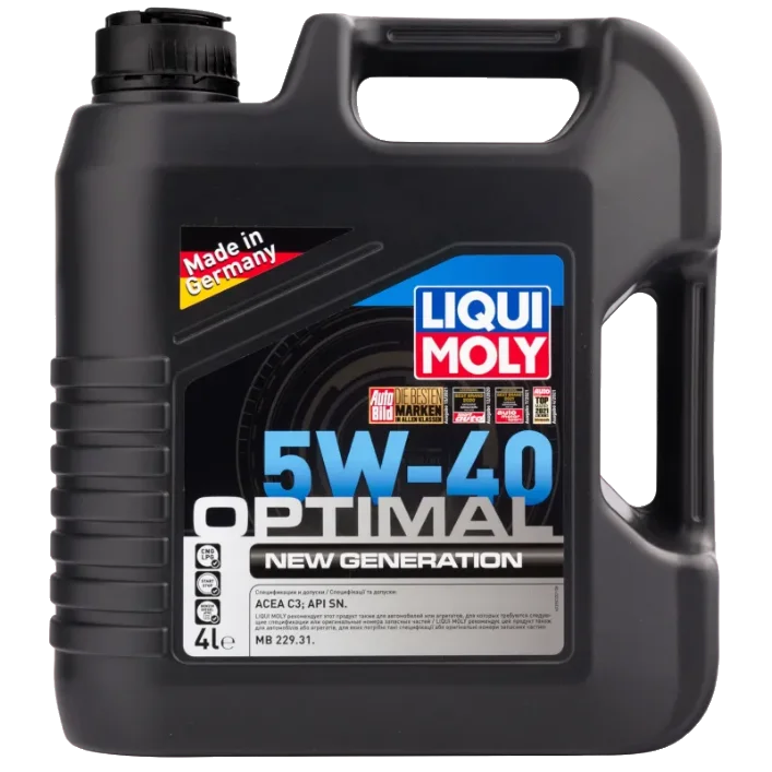 Масло моторное синтетическое LM Optimal New Generation 5W-40 SN C3 4л