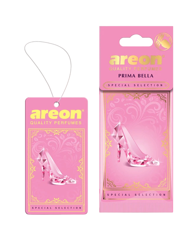 Ароматизатор для автомобиля AREON "SPECIAL SELECTION" Prima Bella (красавица) SS07