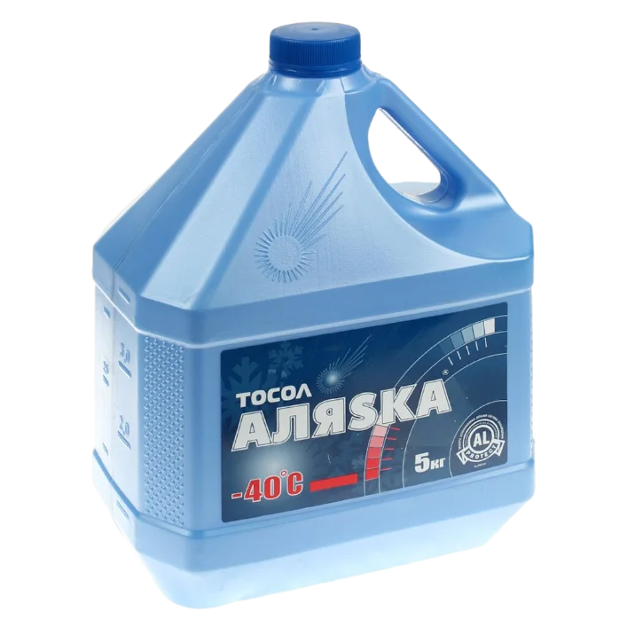 Охлаждающая жидкость Тосол Аляска 5кг