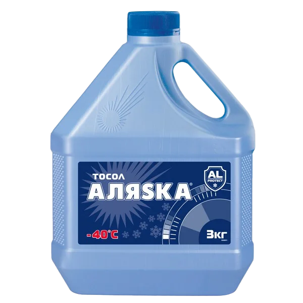 Охлаждающая жидкость Тосол Аляска 3кг