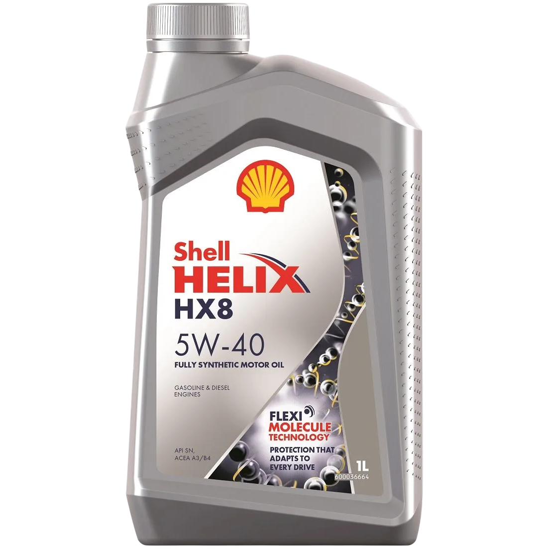 Масло моторное синтетическое Shell HX-8 SAE 5W40 API SM/CF 1л