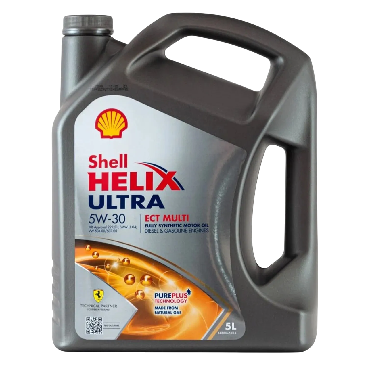 Масло моторное синтетическое Shell Helix Ultra ECT SAE 5W30 C3 5л