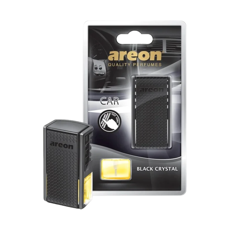 Ароматизатор для автомобиля AREON "CAR box SUPERBLISTER" BLACK CRISTAL 8мл