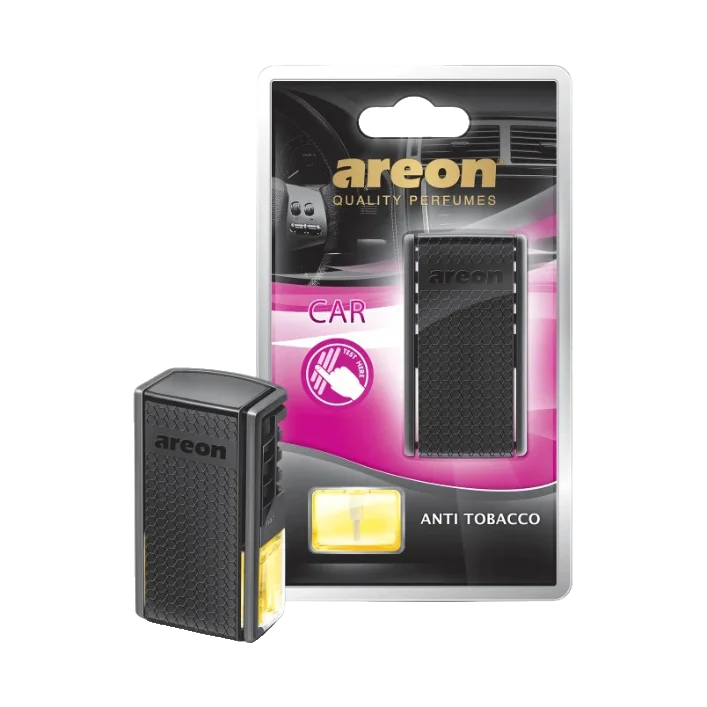 Ароматизатор для автомобиля AREON "CAR box SUPERBLISTER" ANTITOBACCO 8мл