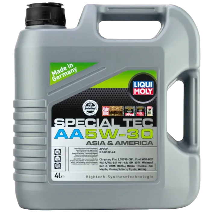 Масло моторное синтетическое LIQUI MOLY Special Tec AA SAE 5W30 SP GF-6A 4л