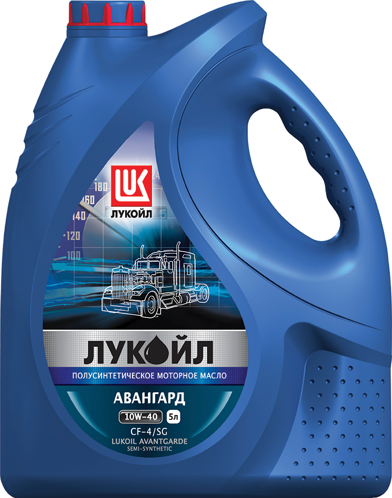Масло моторное полусинтетическое ЛУКОЙЛ Авангард SAE 10W40 API СF-4/SG 5л