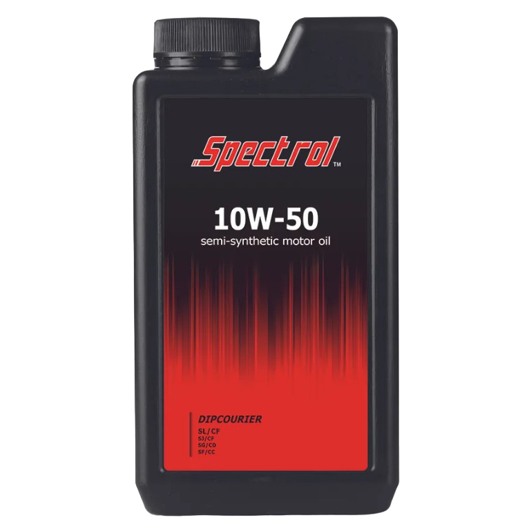 Масло моторное полусинтетическое Спектрол Дипкурьер SAE 10w50 API SJ/CF 1л