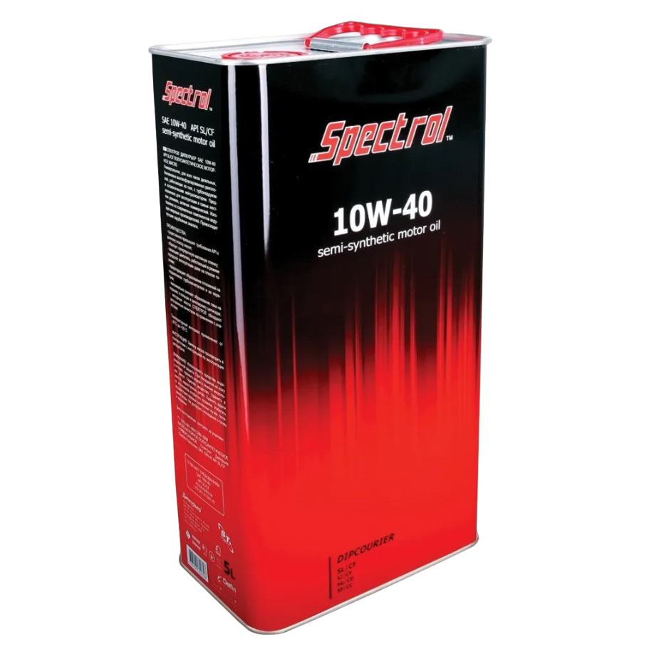 Масло моторное полусинтетическое Спектрол Дипкурьер SAE 10W40 API SJ/CF 5л