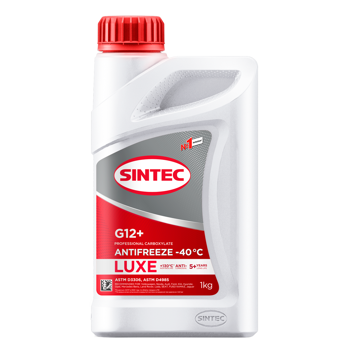 Sintec Aнтифриз LUX G12 красный 1кг