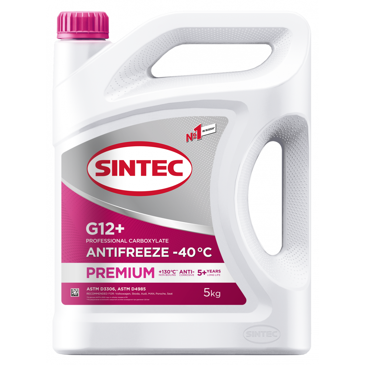 Sintec Aнтифриз РREМIUM G12+ красный 5кг