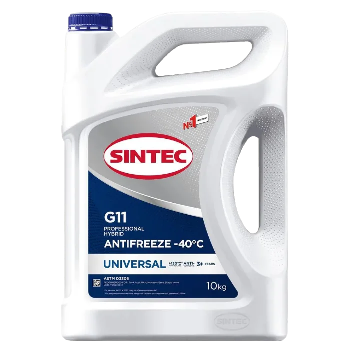 Sintec Aнтифриз Universal G11 синий 10кг
