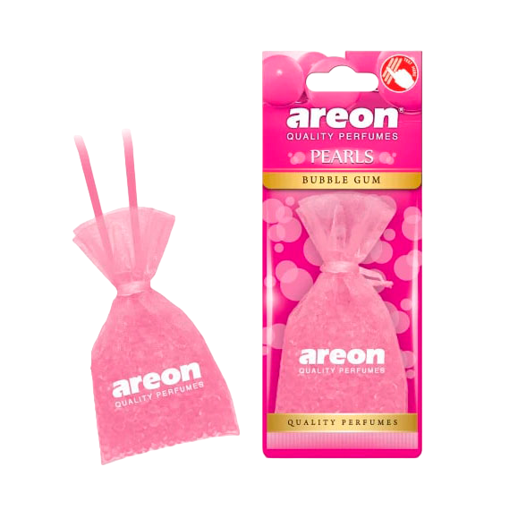 Ароматизатор для автомобиля AREON "PEARLS" Bubble Gum