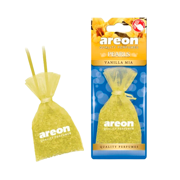 Ароматизатор для автомобиля AREON "PEARLS" VANILLA MIA