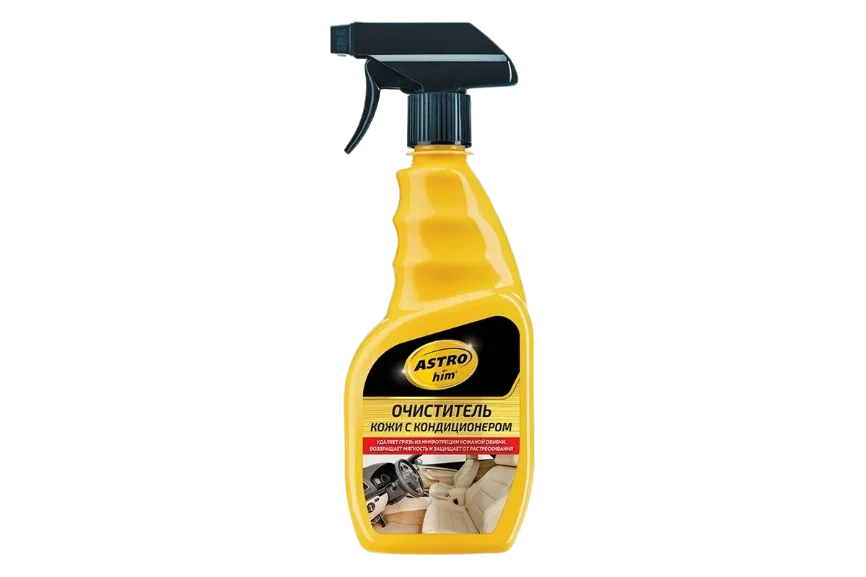 AC-855 Астрохим Очиститель кожи с кондиционером "Leather Cleaner & Conditioner" 500 мл