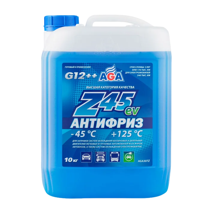 Антифриз AGA-Z45ev синий PREMIX 10кг
