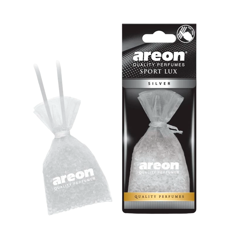Ароматизатор для автомобиля AREON "PEARLS LUX" Silver