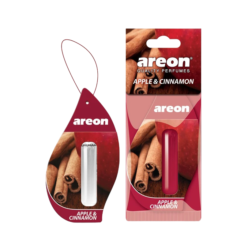 Ароматизатор для автомобиля AREON "LIQUID" Classic APPLE & CINNAMON LR07 5мл