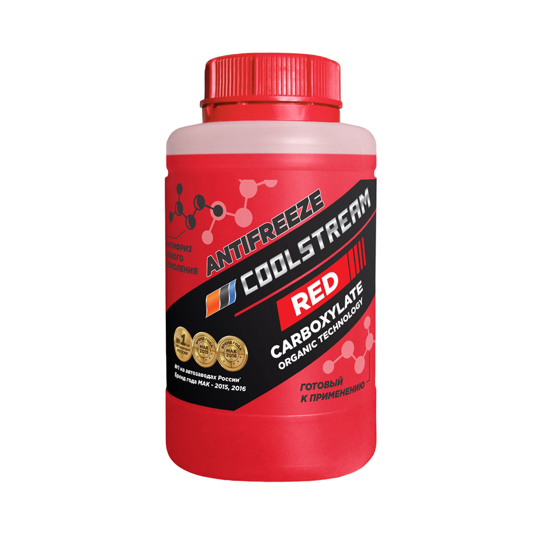 Охлаждающая жидкость Антифриз CoolStream Red 0,9кг