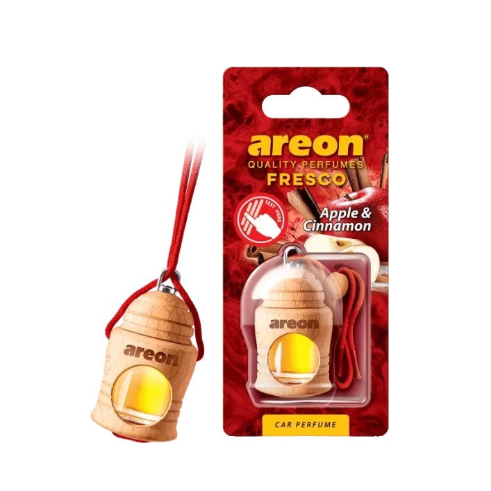 Ароматизатор для автомобиля AREON "FRESCO" APPLE & CINNAMON FRTN21