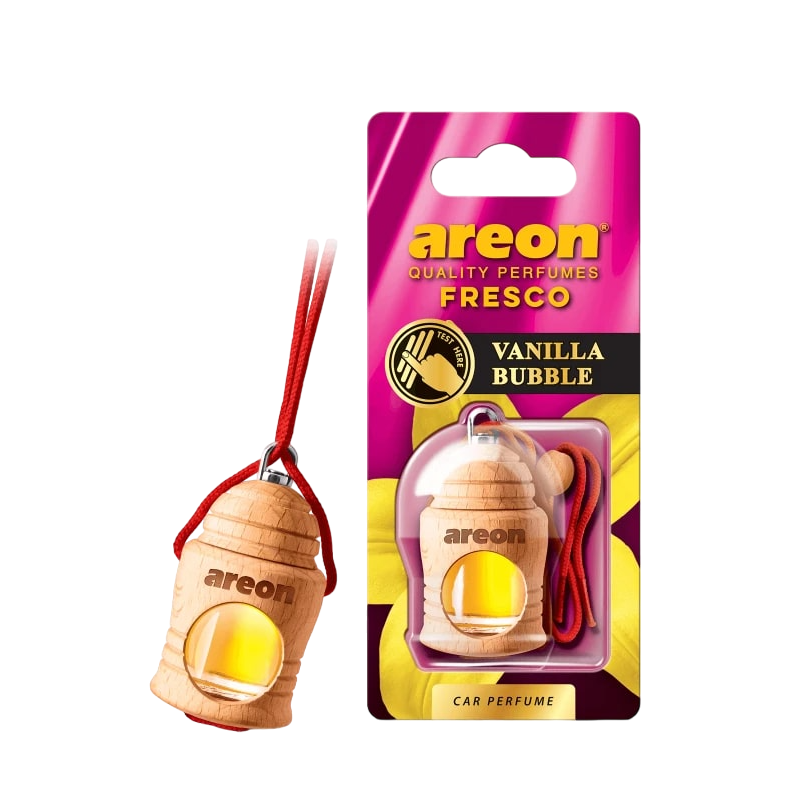 Ароматизатор для автомобиля AREON "FRESCO" VANILLA BUBBLE FRTN30