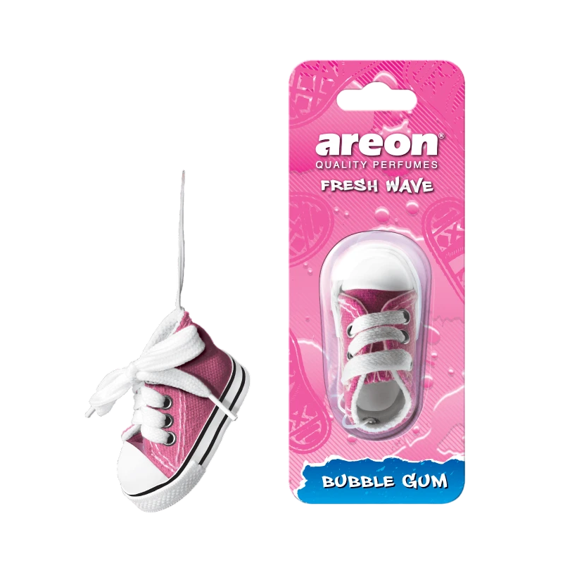 Ароматизатор для автомобиля AREON "FRESH WAVE" BUBBLE GUM FW02