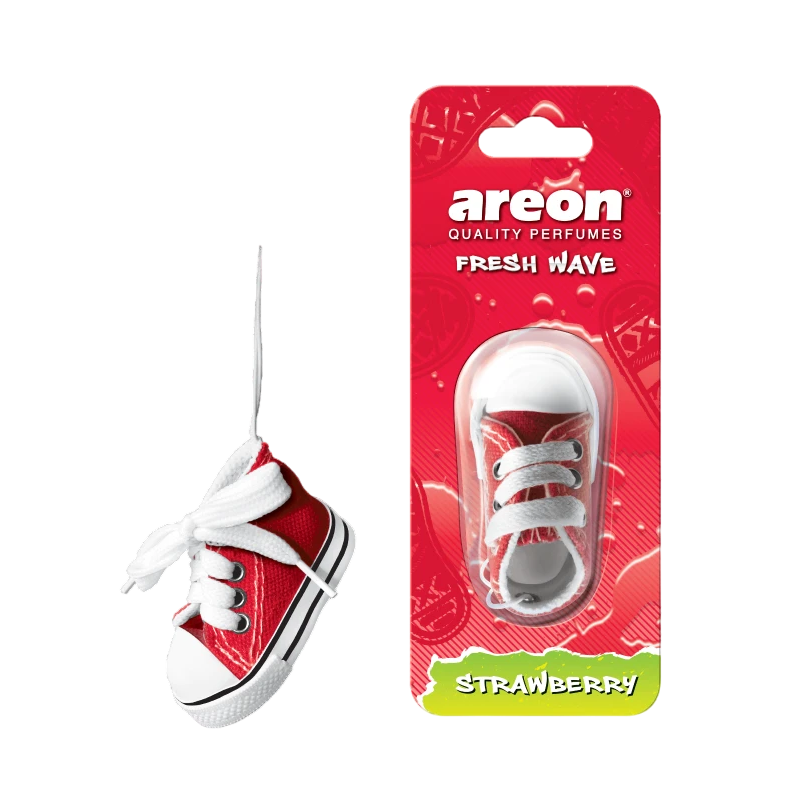 Ароматизатор для автомобиля AREON "FRESH WAVE" STRAWBERRY FW05