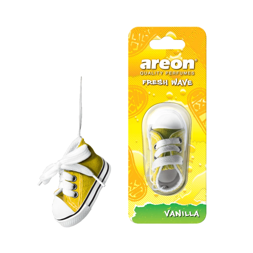 Ароматизатор для автомобиля AREON "FRESH WAVE" VANILLA FW03