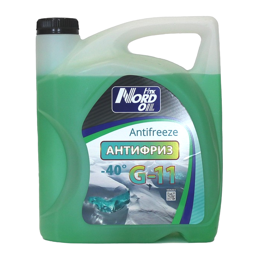 NORD OIL Антифриз G11 зеленый -40 10кг